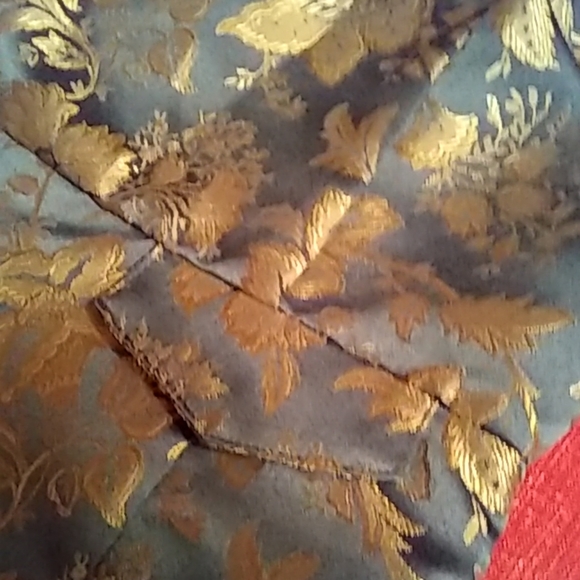 Mood's Vintage Silk Brocade Dress Filenes - Picture 8 of 8